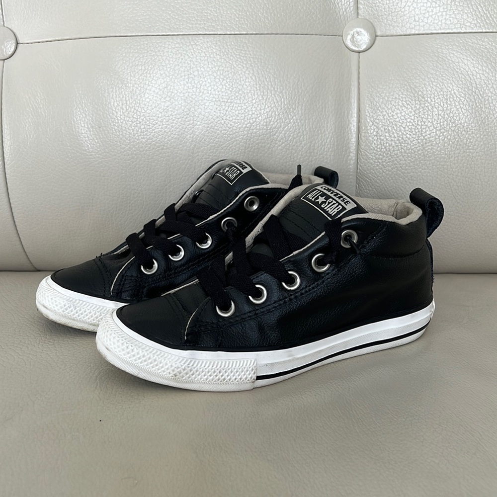 Black High Top Converse Shoes